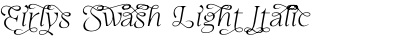 Eirlys Swash Light Italic